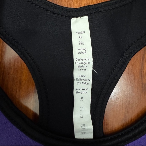 Kutting Weight Womens Top V3 Tank Size XL - Picture 5 of 7
